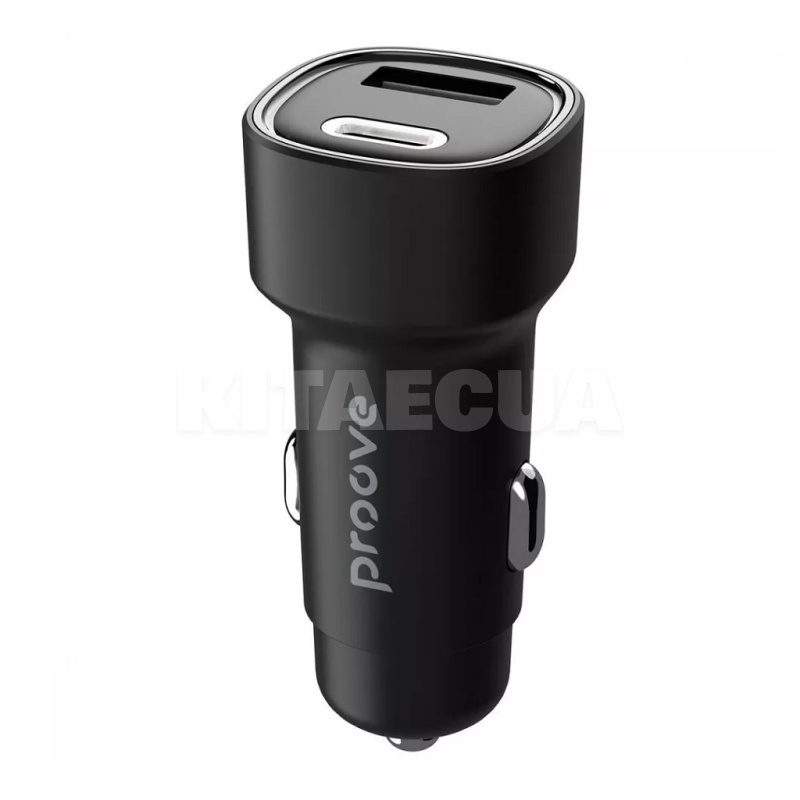 Автомобильное зарядное устройство 48W USB+Type-C Flash PROOVE (600760001)