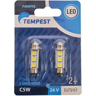 LED лампа для авто C5W (комплект) Tempest