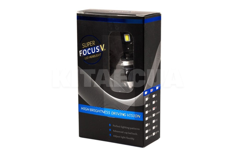 LED лампа для авто H3 PK22s 40W 5700K HeadLight (37004509502)
