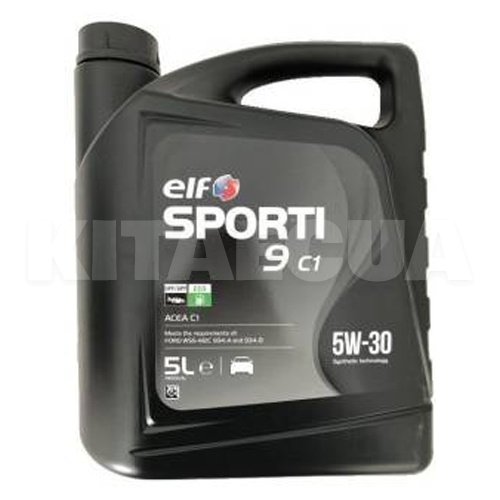 Масло моторное синтетическое 5л 5W-30 Sporti 9 C1 ELF (210438)