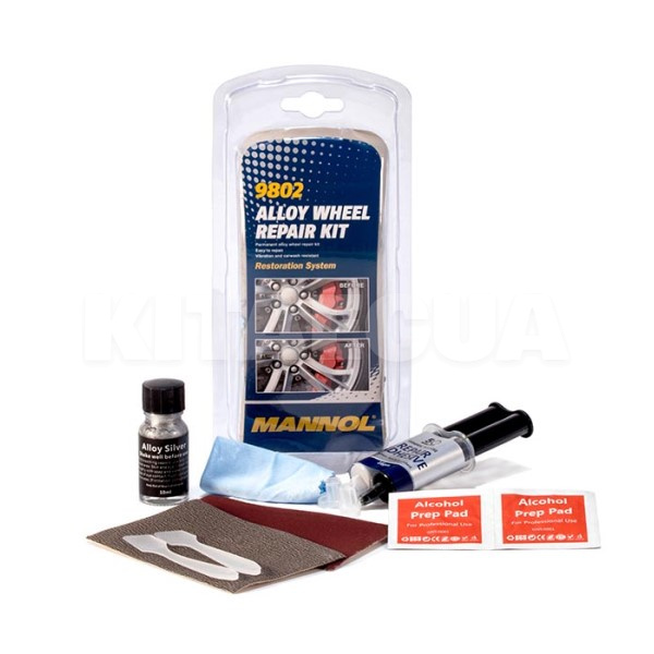 Антицарапін для дисків Alloy Wheel Repair Kit Mannol (9802)