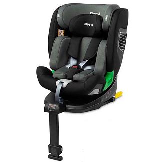 Автокресло детское Kamptos I-SIZE Isofix 0-36 кг серое Caretero