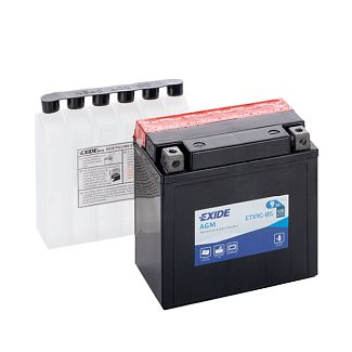 Мото аккумулятор 9Ач 120А "+" слева EXIDE