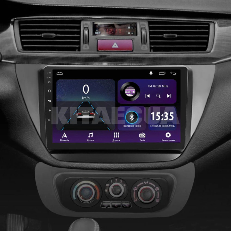 Штатна магнітола E9232 2+32 Gb 9" Mitsubishi Lancer 9 CS 2000-2010 SIGMA4car (42040) - 3