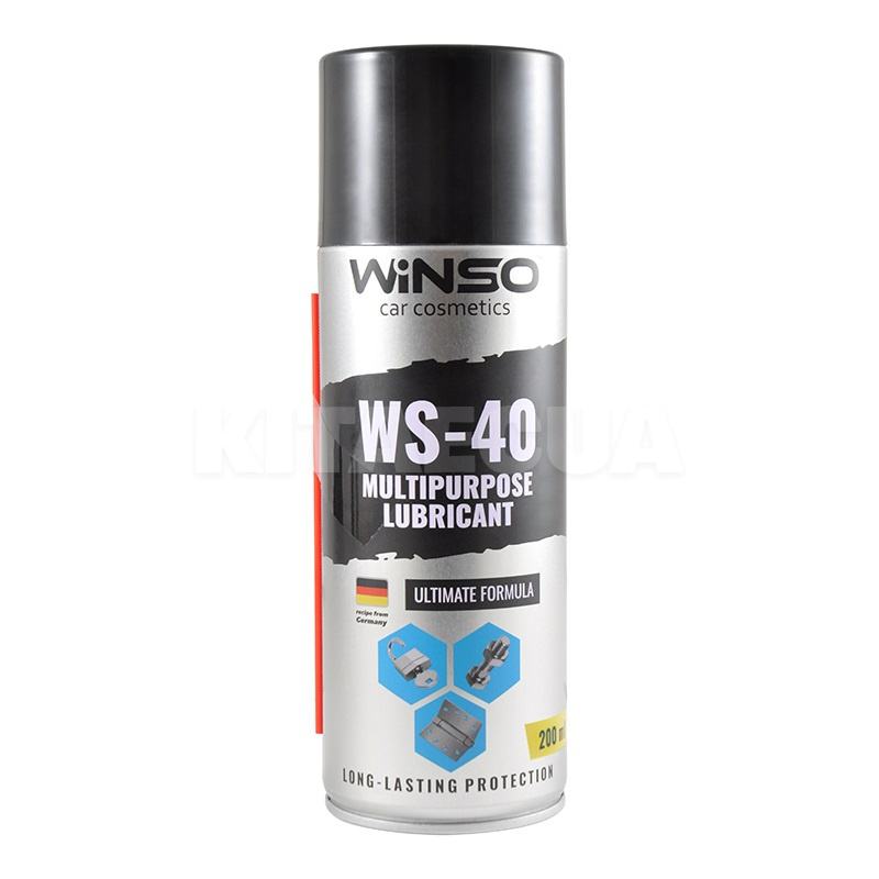 Смазка многофункциональная WS-40 MULTIPURPOSE LUBRICANT 200мл Winso (820120)