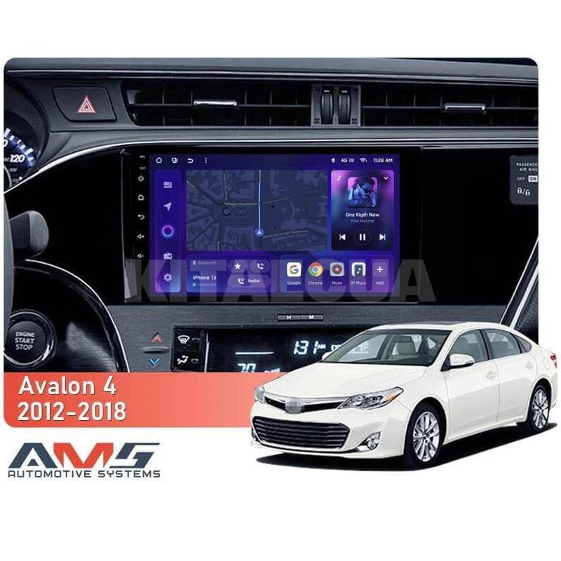 Штатна магнітола MOSS M3 4+32 ГБ 9" Toyota Avalon 4 XX40 2012-2018 (L1) AMS (50684) - 4