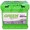 Аккумулятор автомобильный 50Ач 420А "+" слева Green Power (22354)