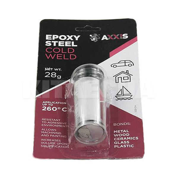 Холодная сварка 28г Epoxy Steel AXXIS (VSB-014)