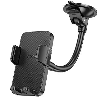 Автотримач для телефона H38 Cheetah car holder (windshield) Black HOCO