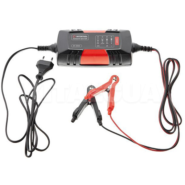 Зарядное устройство для аккумулятора 6В/12В 2А 230В Intertool (AT-3022)