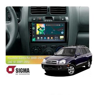 Штатная магнитола X9464 4+64 ГБ 9" JAC S1 (Rein) 1 2007-2013 SIGMA4car