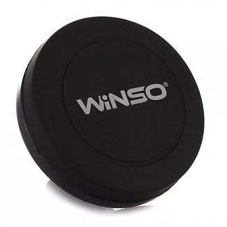 Держатель телефона автомобильный магнитный на дефлектор Winso