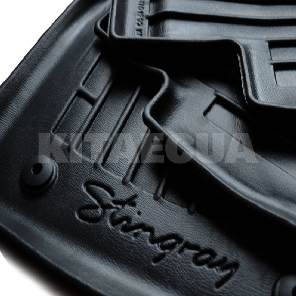 Гумовий килимок лівий Mazda 6 (GL) (2012-н.в.) FC2 кліпси Stingray (501101501) - 2