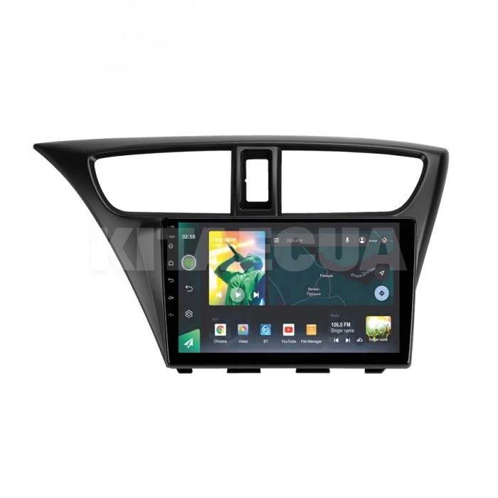 Штатна магнітола X9464 4+64 ГБ 9" Honda Civic 9 FK 2012-2017 SIGMA4car (33984) - 2