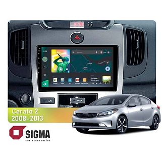 Штатная магнитола X9232 2+32 Gb 9" Kia Cerato 2 TD 2008-2013 (F1) SIGMA4car