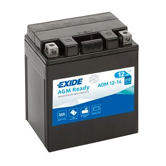 Мото аккумулятор 12Ач 210А "+" справа EXIDE
