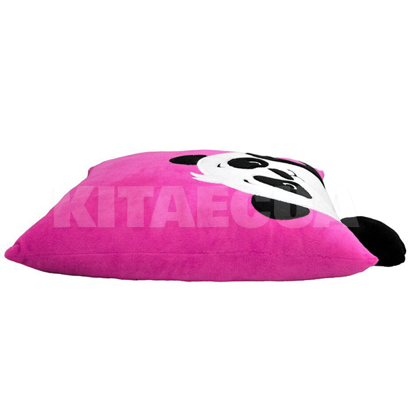 Подушка в машину декоративная "Панда LOVE" розовая Tigres (ПД-0462) - 2