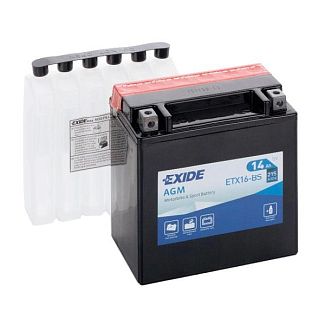 Мото акумулятор 14Ач 215А "+" зліва EXIDE