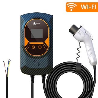 Зарядка для электромобиля 7.4 Квт 32А 1-фаза GB/T AC (китайское авто) Charging Station WI-FI FEYREE