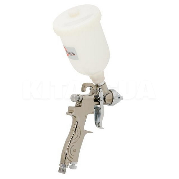 Краскопульт пневматический LVMP MINI 0.8мм 2-2.5 бар бачок 250мл Intertool (PT-0129-INTERTOOL) - 3