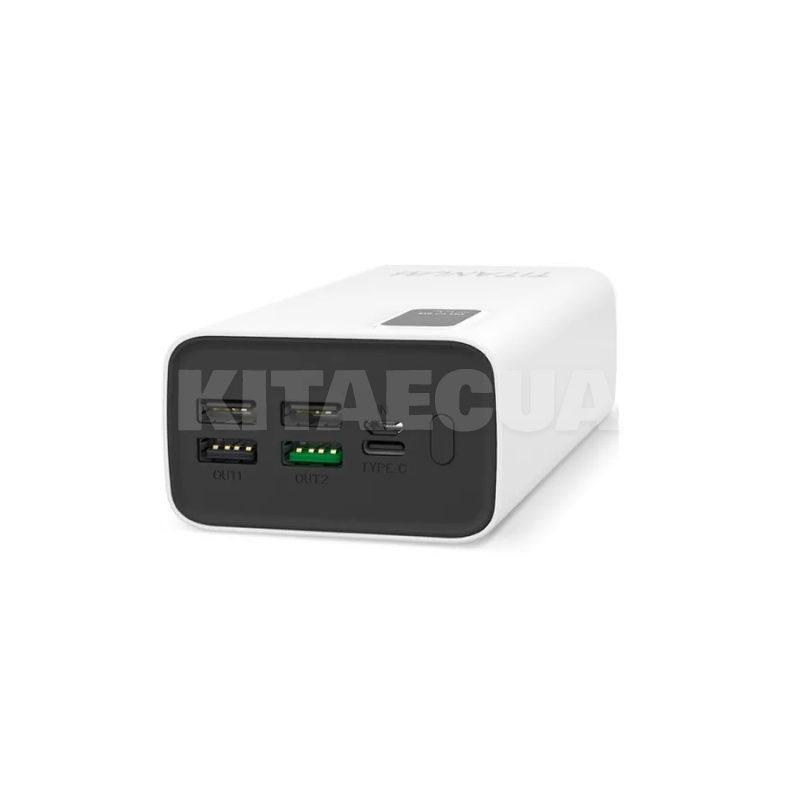Повербанк 728S 30000mAh 22.5W білий TITANUM (TPB-728S-W) - 2