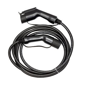 Зарядний кабель для електромобіля 7.4 кВт 32А 1-фаза 5м TYPE 2 (станція) - Type 1 (американське авто HiSmart
