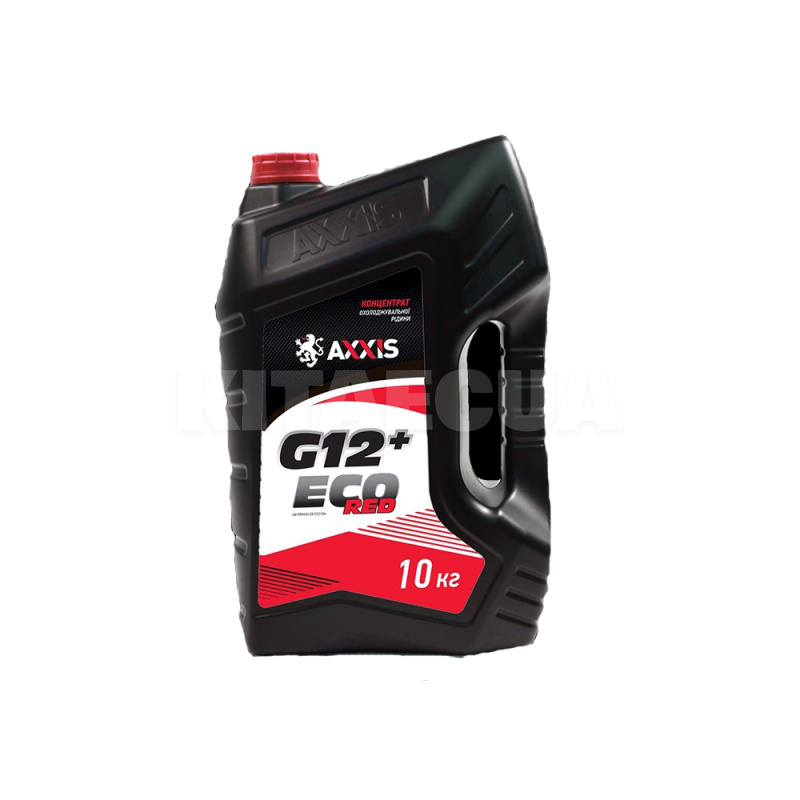 Антифриз-концентрат червоний 10кг G12 -80°С AXXIS (AX-P999-G12R ECO10л)