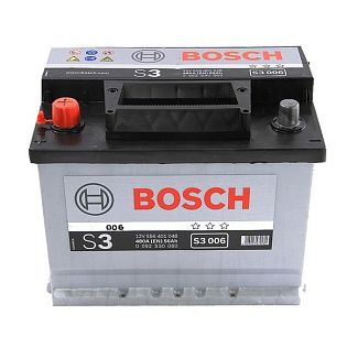 Акумулятор автомобільний 56Ач 480А "+" зліва (Уцінка) 1 сорт BOSCH