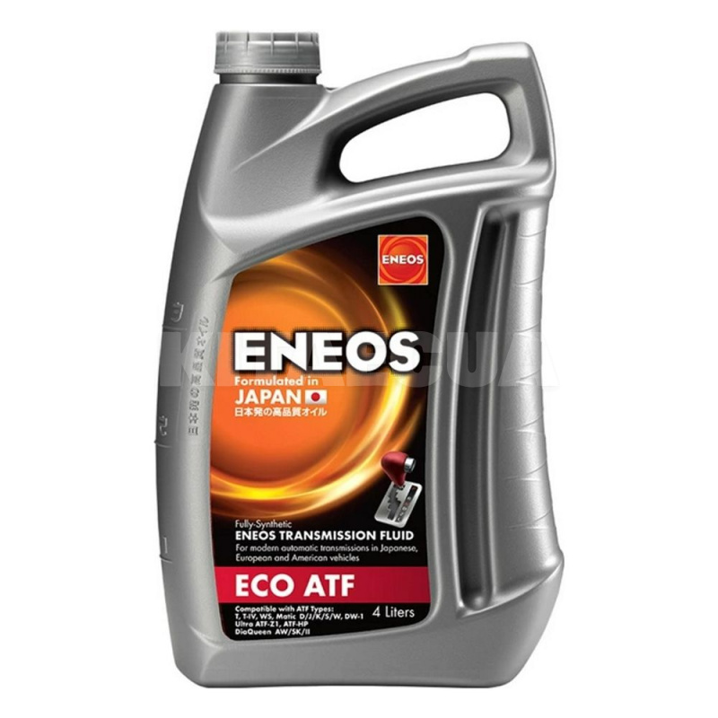 Масло трансмиссионное синтетическое 4л atf eco ENEOS (EU0125301N)