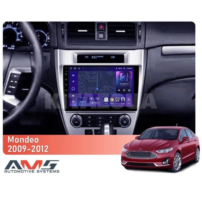 Штатная магнитола MOSS M3 4+32 ГБ 10" Ford Mondeo (US EDITION) 2009-2012 (F3) AMS (50789) - 2