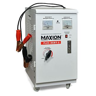 Зарядное устройство для аккумулятора 12В/24В 300Ач 35A трансформаторное MAXION