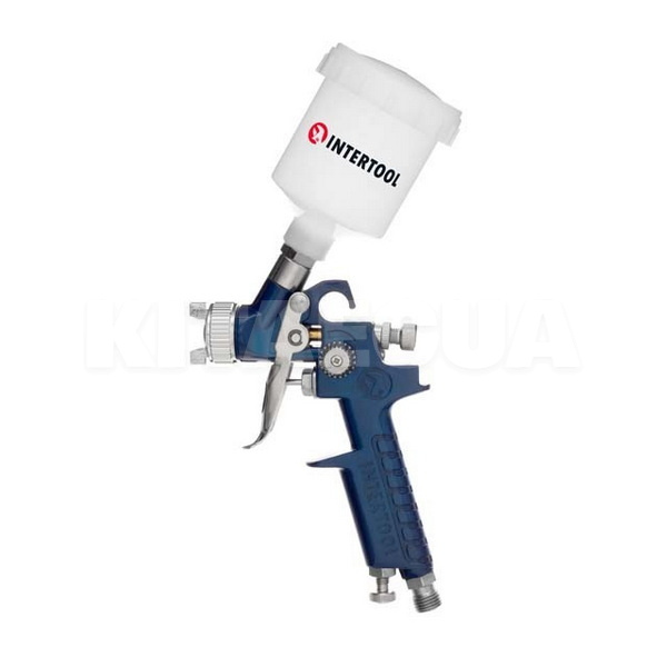 Краскопульт пневматический HVLP MINI 0.8мм 3 бар бачок 125мл Intertool (PT-0101-INTERTOOL)