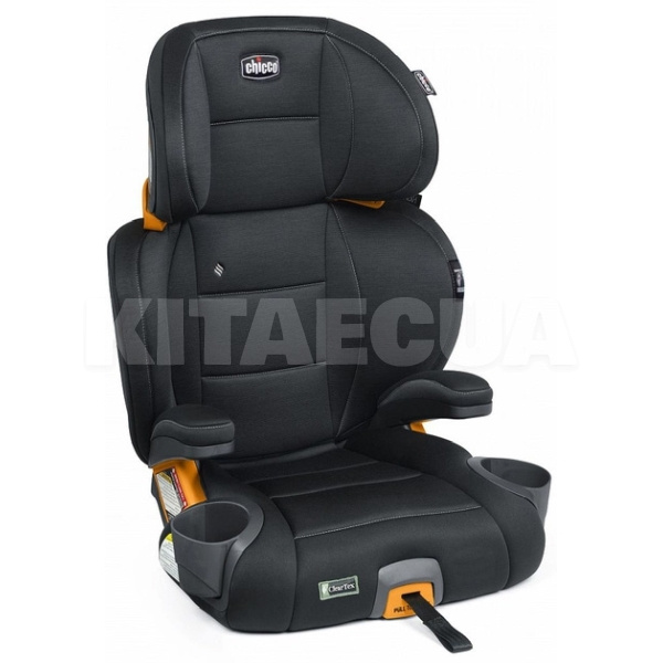 Автокресло детское KidFit ClearTex Plus 18-45 кг черное Chicco (79627.24.07)