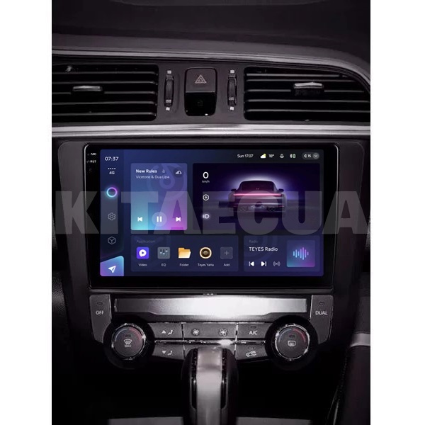 Штатна магнітола CC3 2k 4+32Gb 9" Renault Kadjar 2015-2017 (B) Teyes (36404) - 2