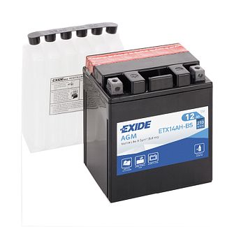 Мото акумулятор 12Ач 210А "+" зліва EXIDE
