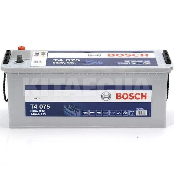 Аккумулятор автомобильный 140Ач 800А "+" слева Bosch (0092T40750)