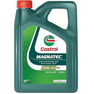 Масло моторне Напівсинтетичне 4л 10W-40 MAGNATEC A/B CASTROL