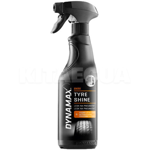 Очиститель (чернитель шин) 500мл Spray DXE5 TYRE SHINE DYNAMAX (501536)