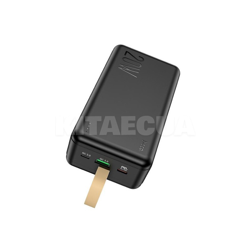 Повербанк Tacker Q3 30000 mAh 20W чорний HOCO (6931474779151) - 2