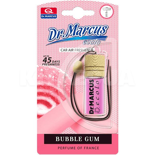 Ароматизатор "жуйка" 4.5мл Ecolo "пробка" Bubble Gum Dr.MARCUS (358)