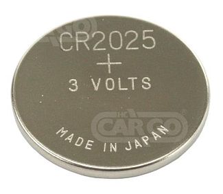Батарея 3V CR2025 CARGO