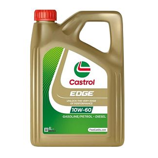 Масло моторное синтетическое 4л 10W-60 EDGE Titanium FST Supercar CASTROL