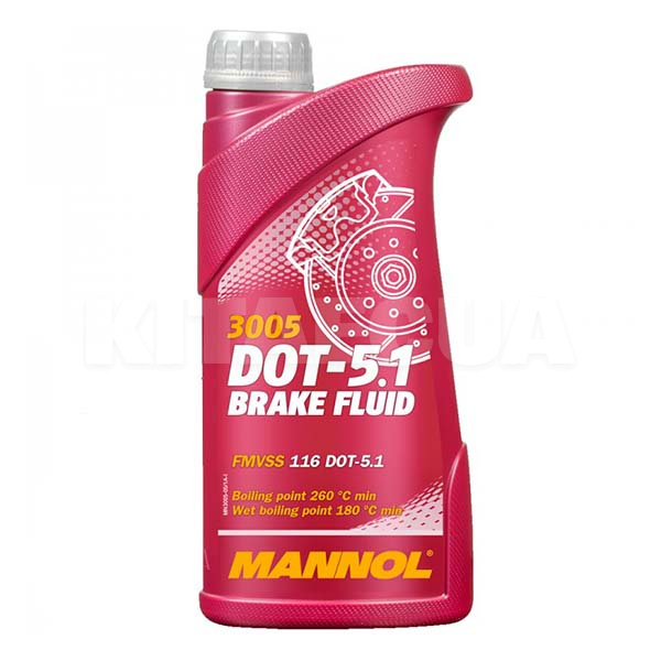 Тормозная жидкость 0.5 Brake Fluid DOT 5.1 Mannol (MN3005-05)