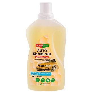 Автошампунь Wash-Wax 0.5л концентрат с воском OSBORN