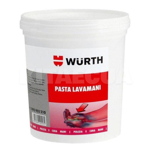 Очиститель рук 1кг Workshop Professional Hand Cleaner Wurth (893955210)