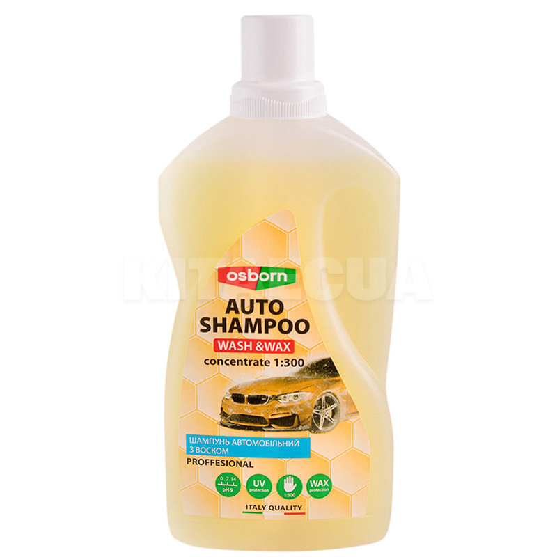Автошампунь Wash-Wax 0.5л концентрат с воском OSBORN (0489)