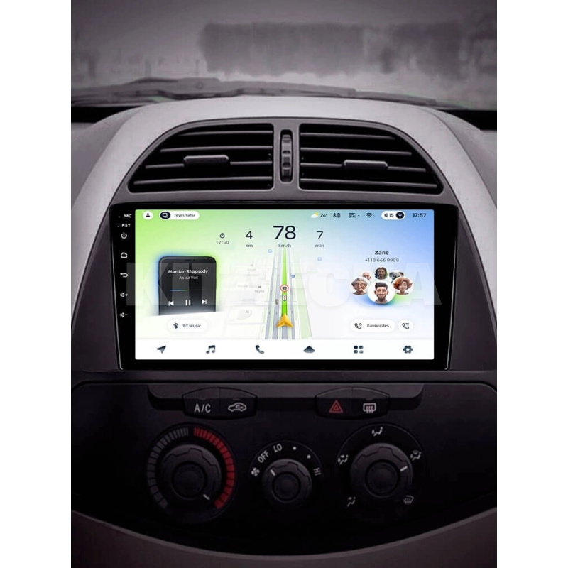 Штатна магнітола CC4L 6+64 Gb 9" Chery Tiggo T11 1 2005 - 2013 Teyes (70789) - 2