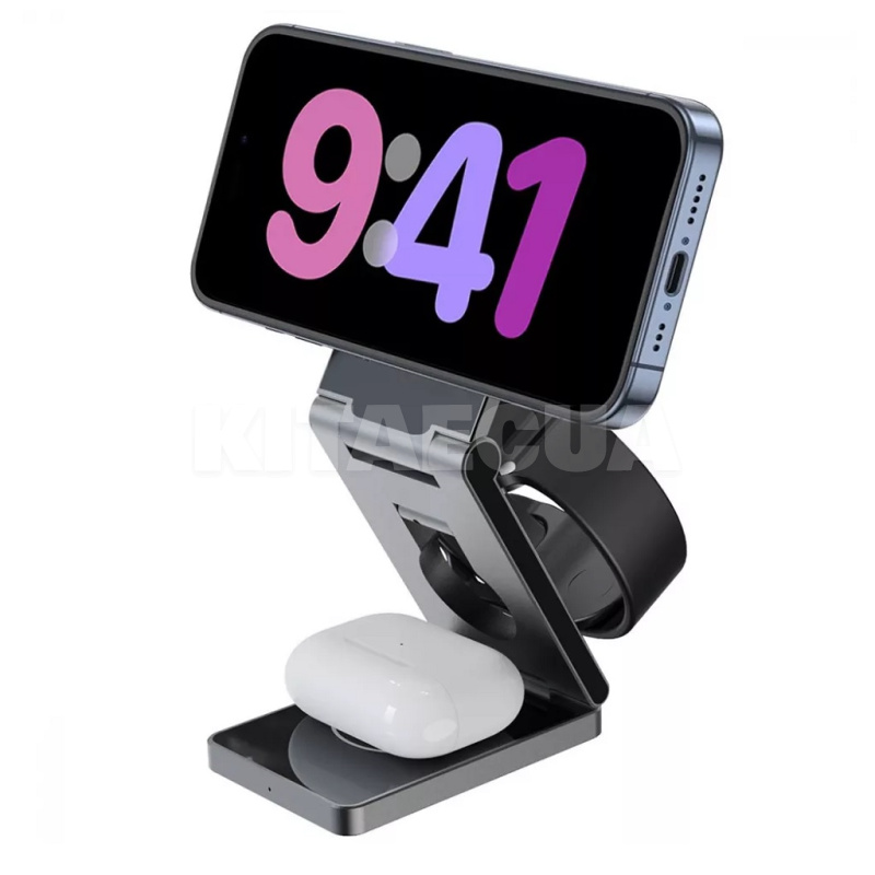 Бездротовий зарядний пристрій 3in1 Type-C Titan Volt PROOVE (557720010) - 5