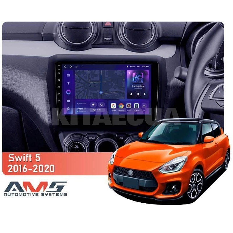 Штатна магнітола MOSS M3 4+32 ГБ 9" Suzuki Swift 5 2016-2020 AMS (50673) - 2