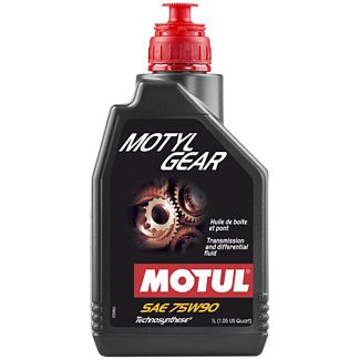 Масло трансмиссионное полусинтетическое 1л 75W-90 GL-4/GL-5 Motylgear MOTUL